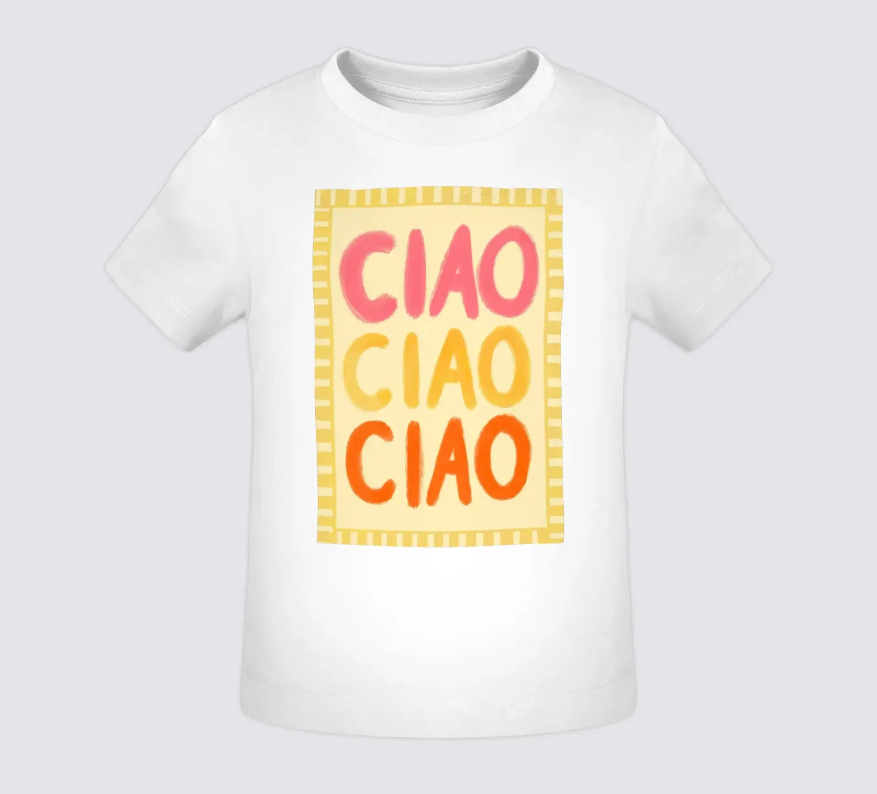 Ciao Ciao III maglietta neonato da Studio Dolci