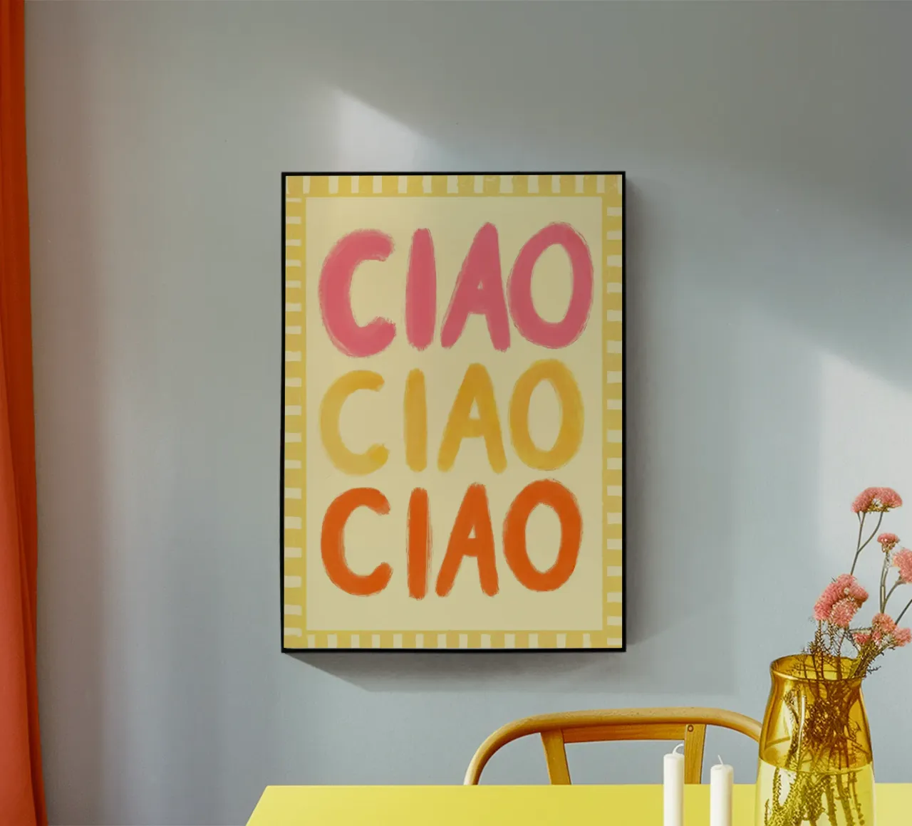 Ciao Ciao III plexiglass da Studio Dolci
