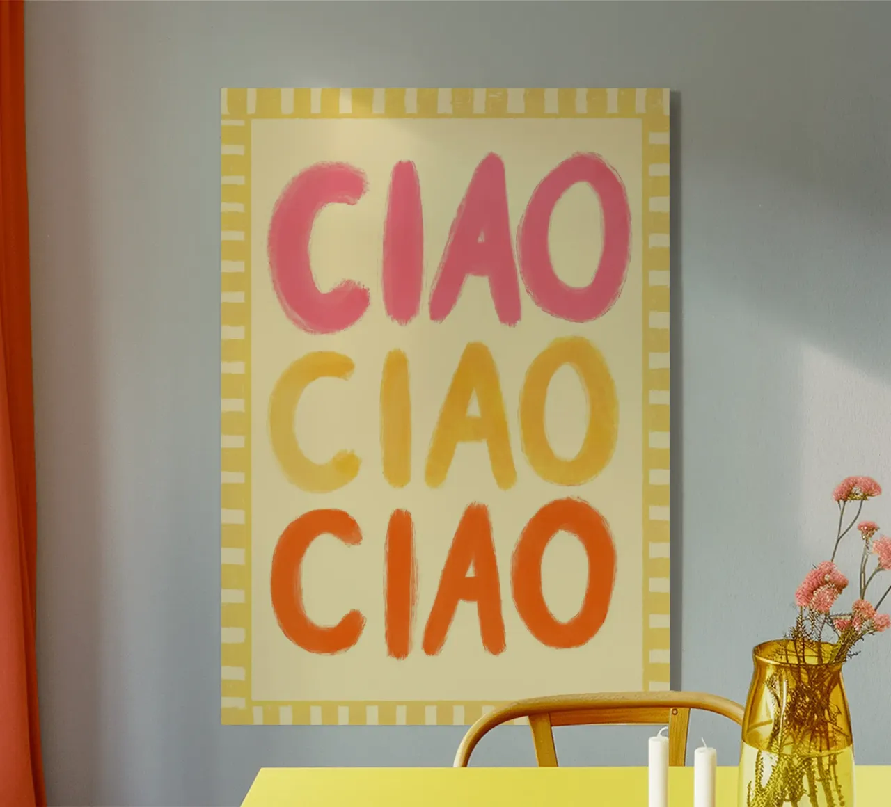 Ciao Ciao III plexiglass da Studio Dolci