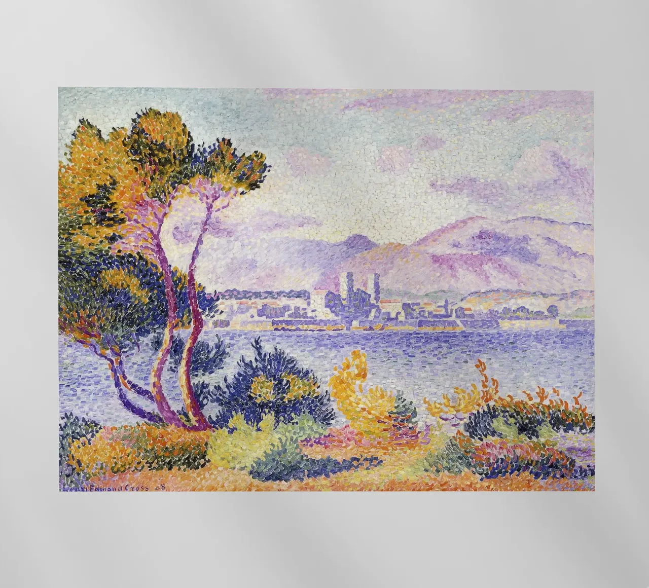 Antibes, pomeriggio (Antibes, Apres-midi). 1908. pellicola backlit da Olivia