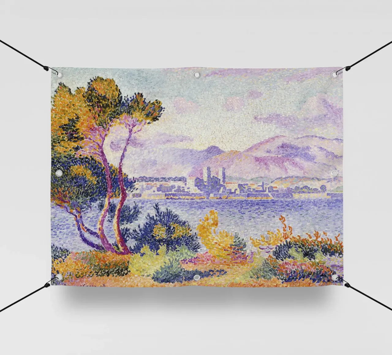 Antibes, pomeriggio (Antibes, Apres-midi). 1908. telo in pvc da Olivia