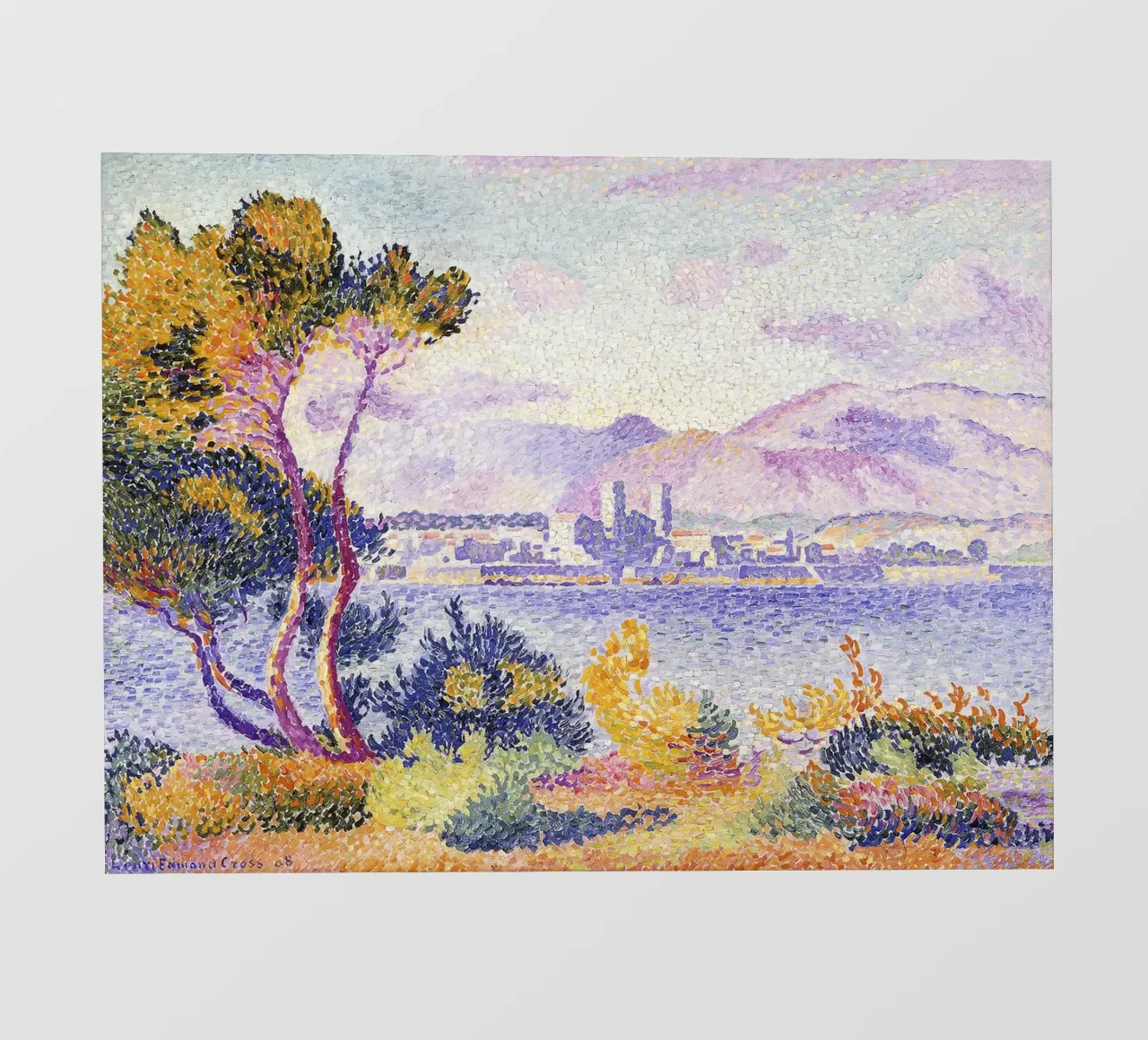 Antibes, pomeriggio (Antibes, Apres-midi). 1908. telo in pvc da Olivia