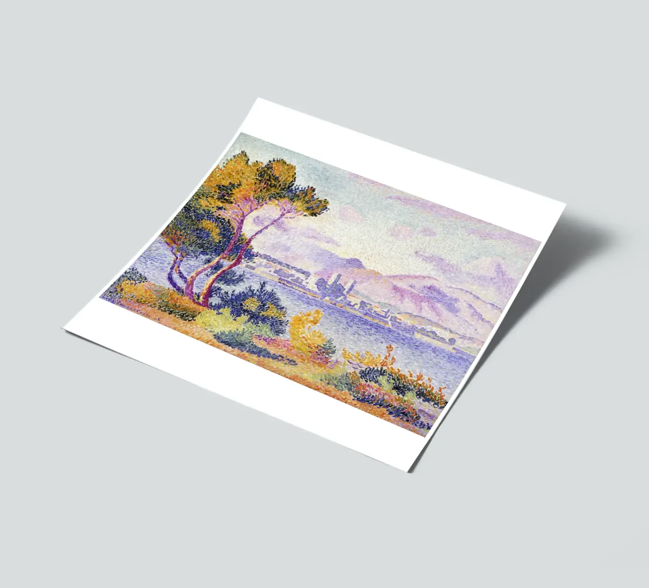 Antibes, pomeriggio (Antibes, Apres-midi). 1908. foglio adesivo da Olivia