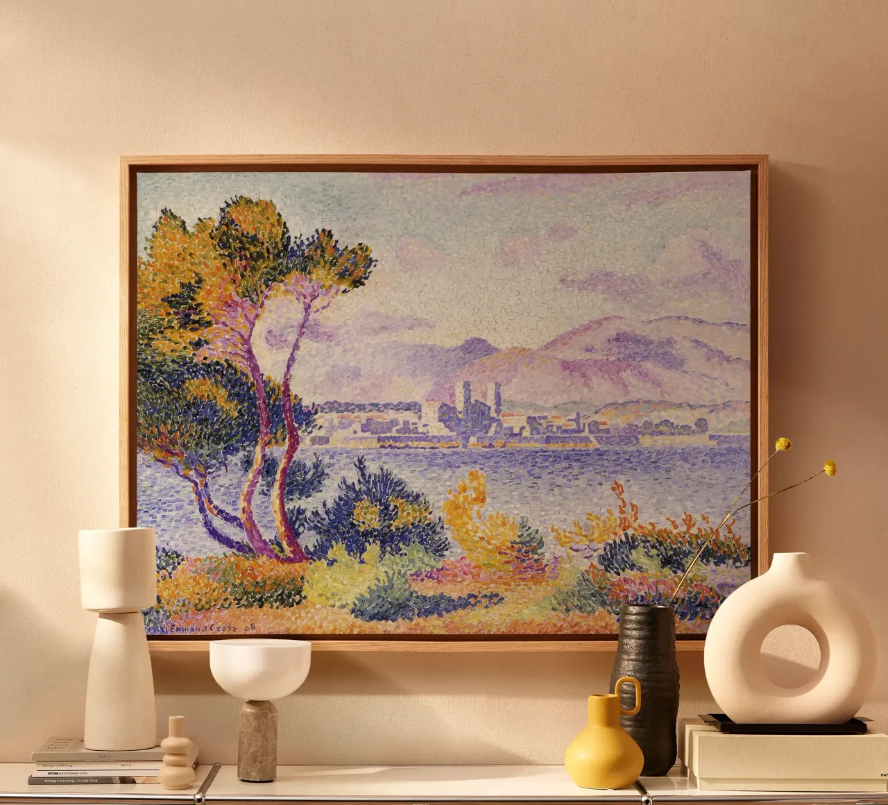 Antibes, pomeriggio (Antibes, Apres-midi). 1908. tela da Olivia