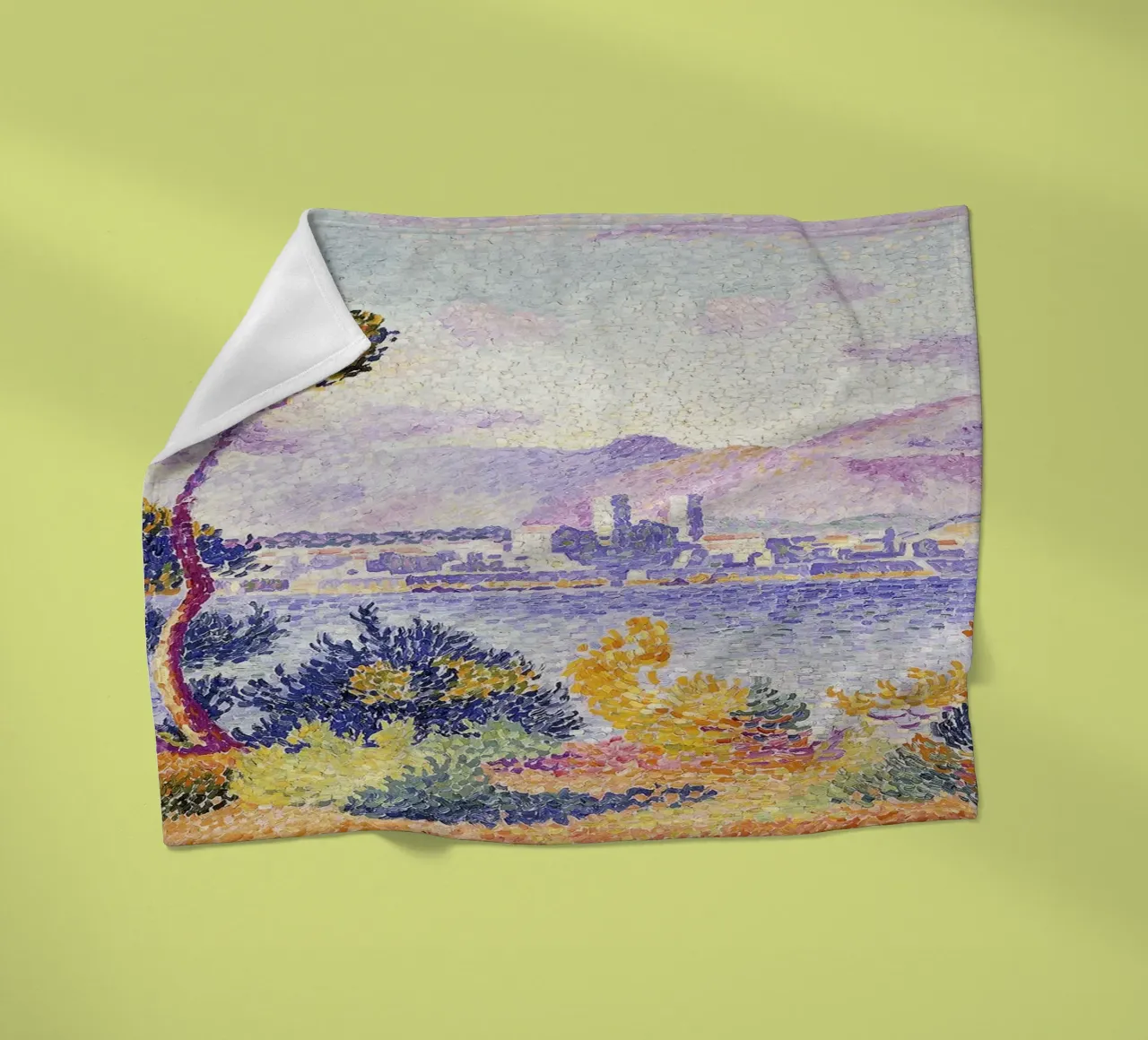 Antibes, pomeriggio (Antibes, Apres-midi). 1908. coperta in pile da Olivia