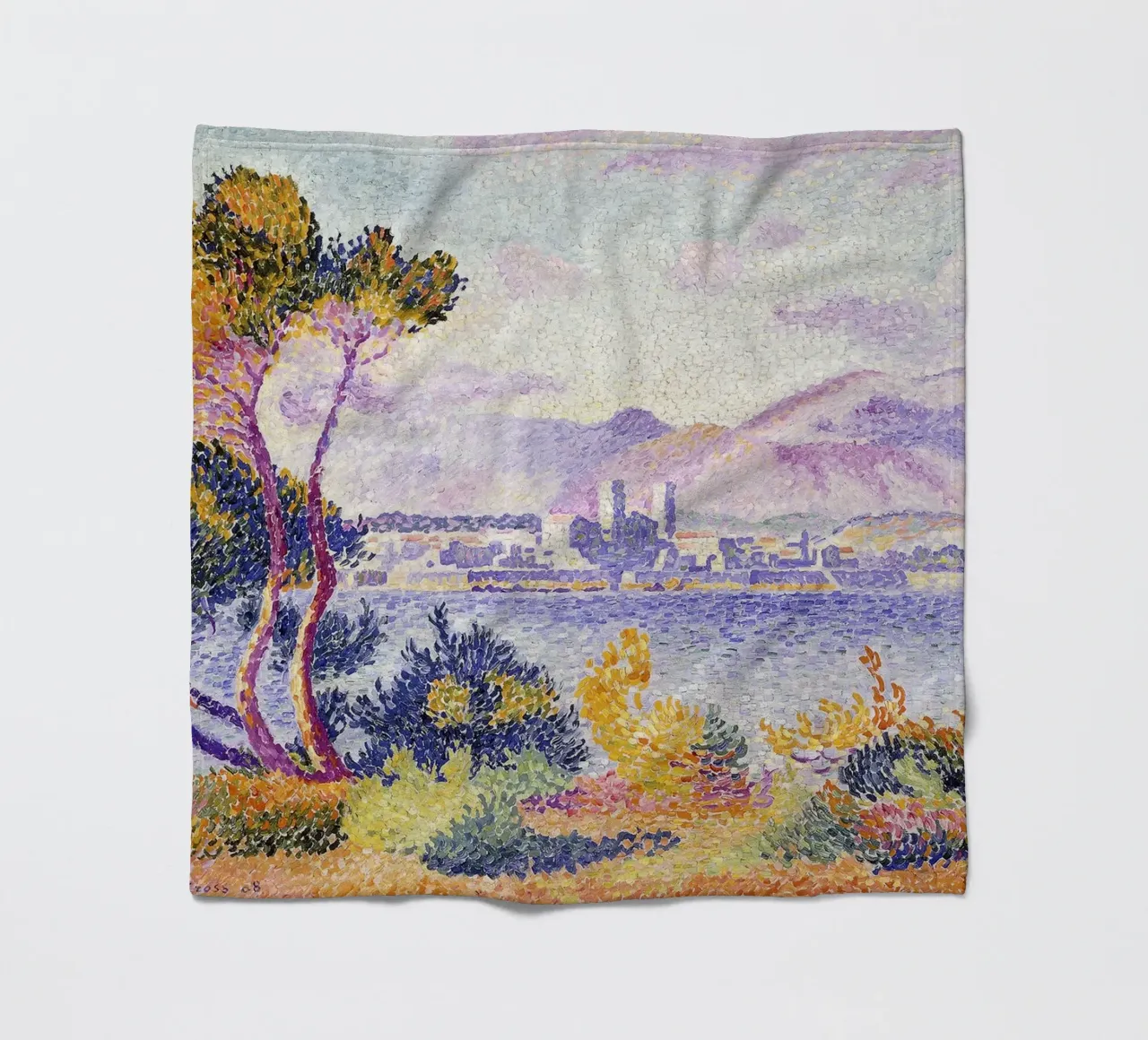 Antibes, pomeriggio (Antibes, Apres-midi). 1908. coperta in pile da Olivia