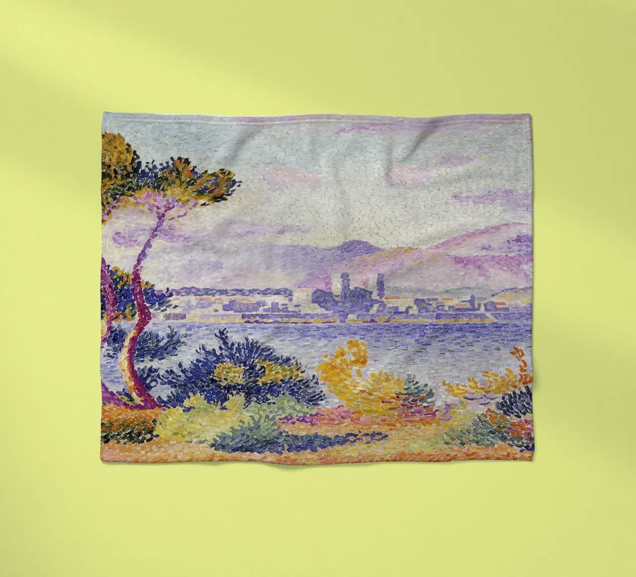 Antibes, pomeriggio (Antibes, Apres-midi). 1908. coperta in pile da Olivia