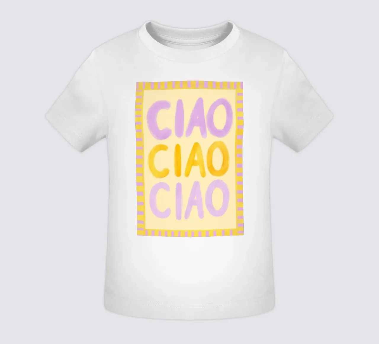 Ciao Ciao maglietta neonato da Studio Dolci