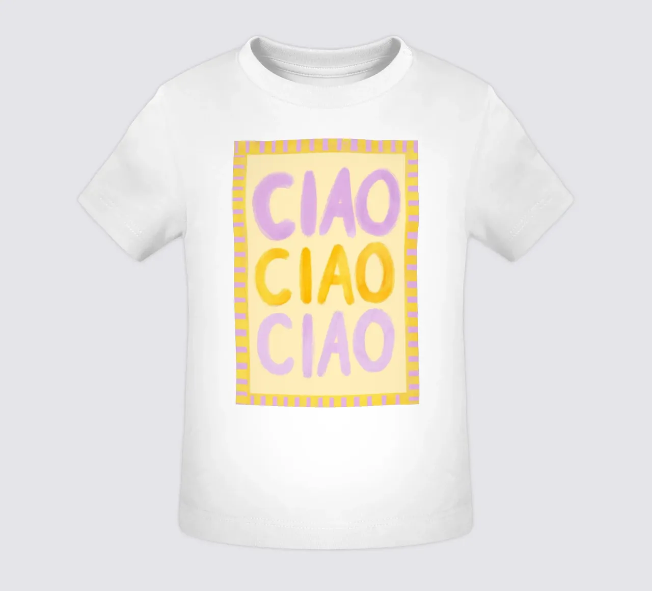 Ciao Ciao maglietta neonato da Studio Dolci