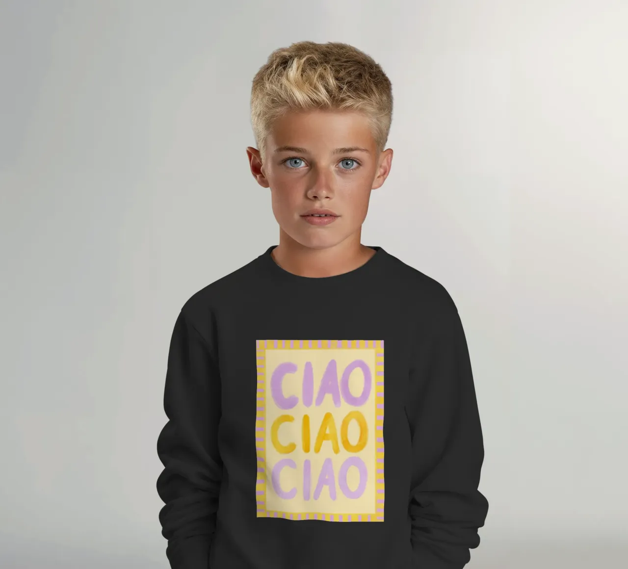 Ciao Ciao felpa bambino da Studio Dolci