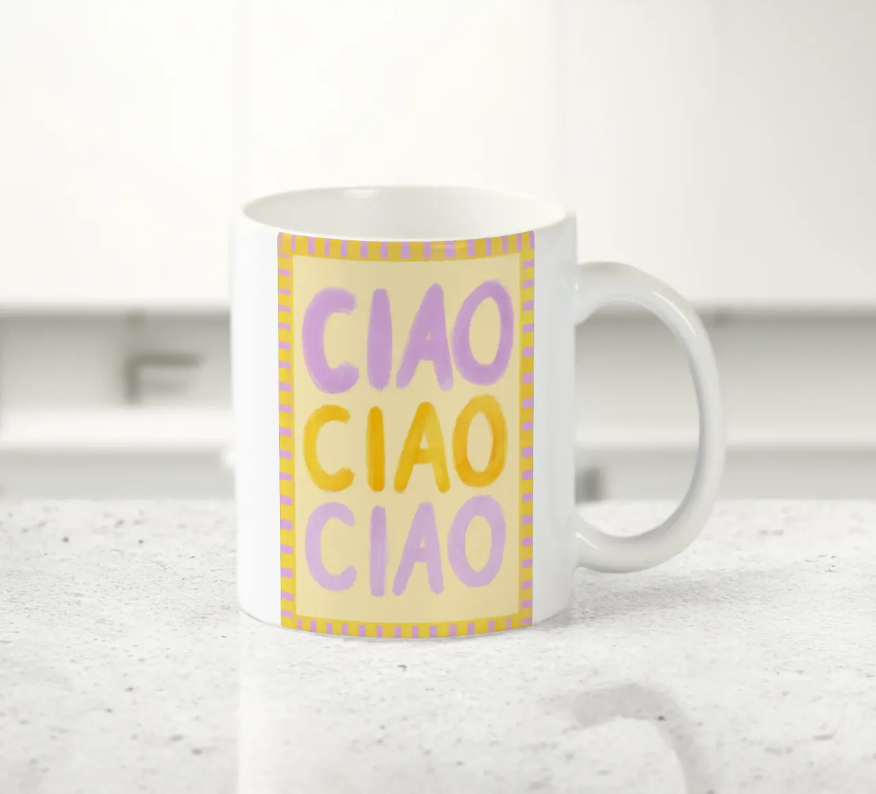 Ciao Ciao tazza in ceramica da Studio Dolci