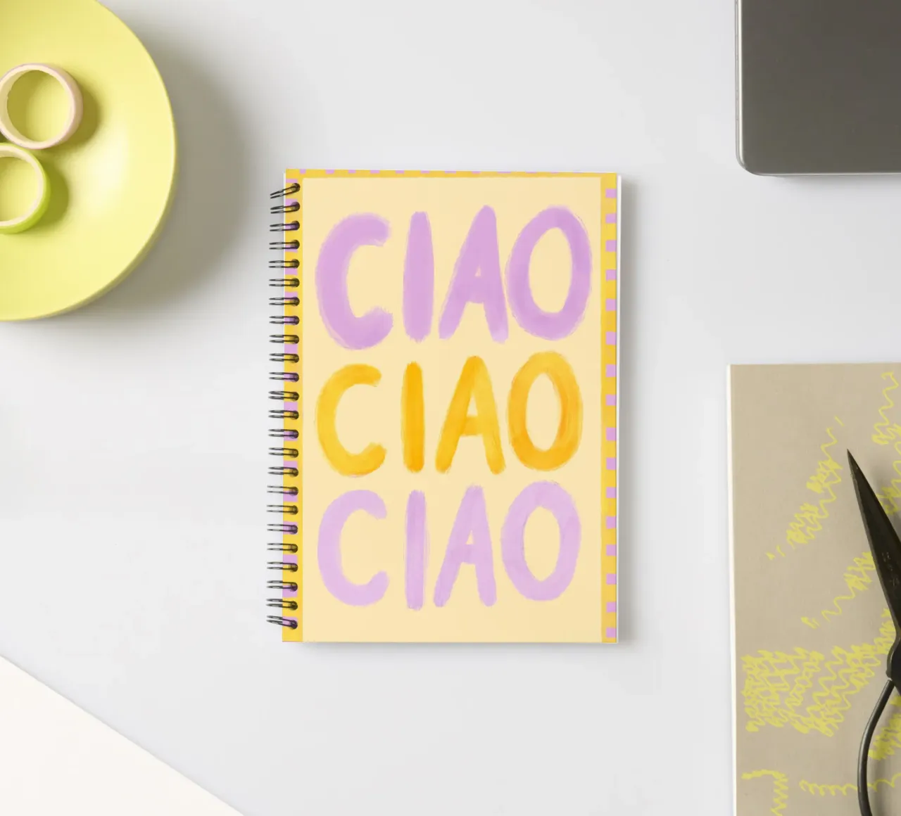 Ciao Ciao spiral notebook by Studio Dolci