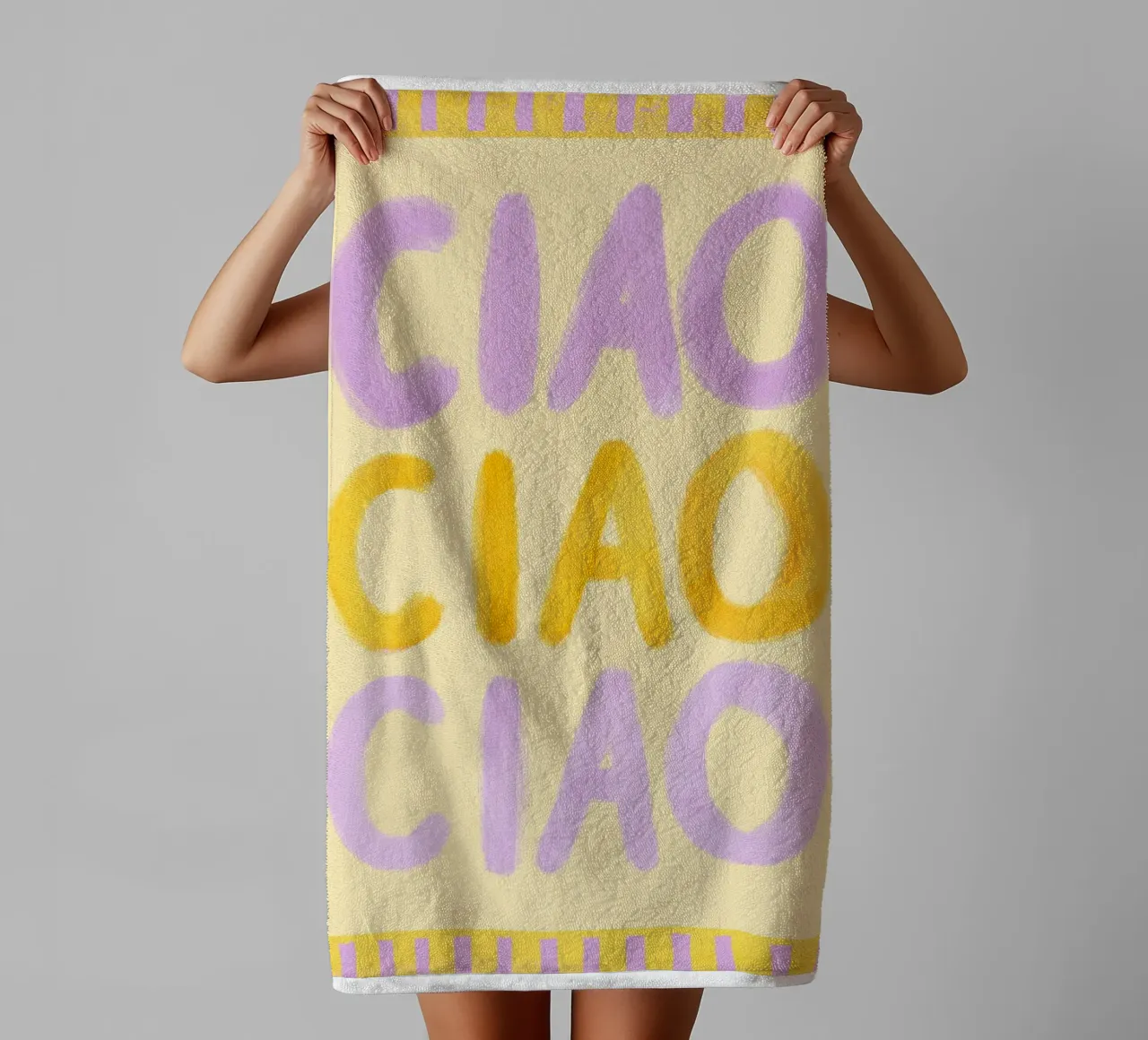 Ciao Ciao towel by Studio Dolci