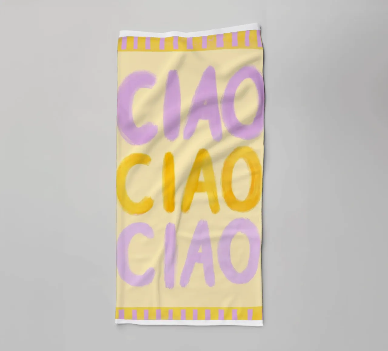 Ciao Ciao towel by Studio Dolci