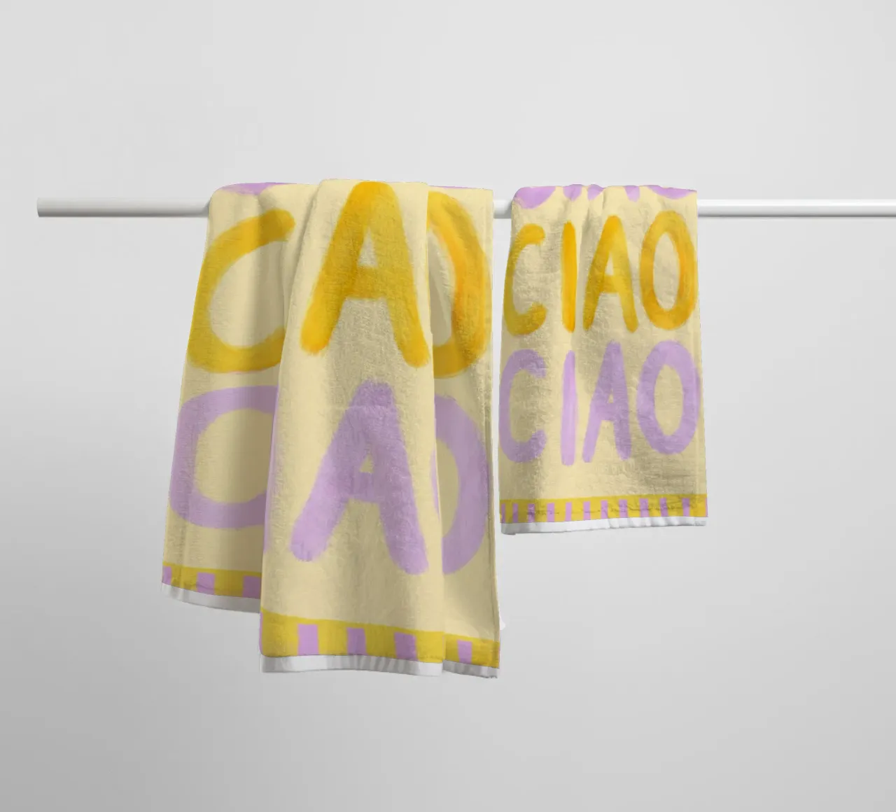 Ciao Ciao towel by Studio Dolci