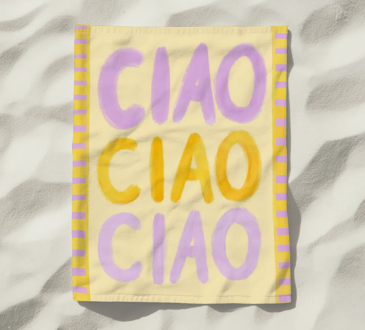 Ciao Ciao telo mare da Studio Dolci