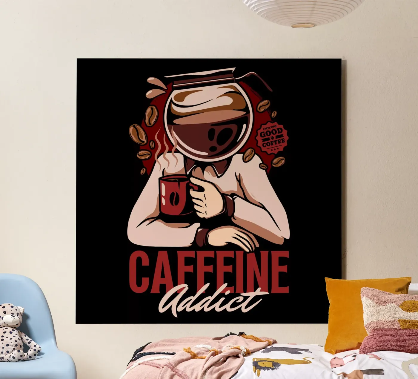 Caffeine Addict forex plate by LM2Kone
