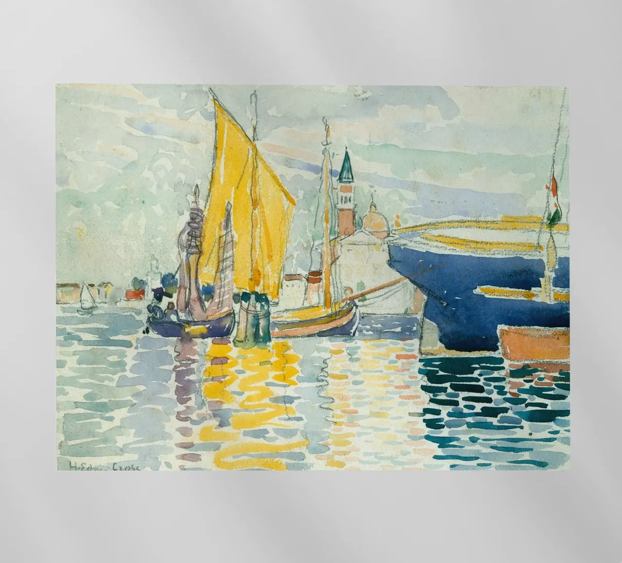 Venice - The Giudecca, 1903 pellicola backlit da Olivia