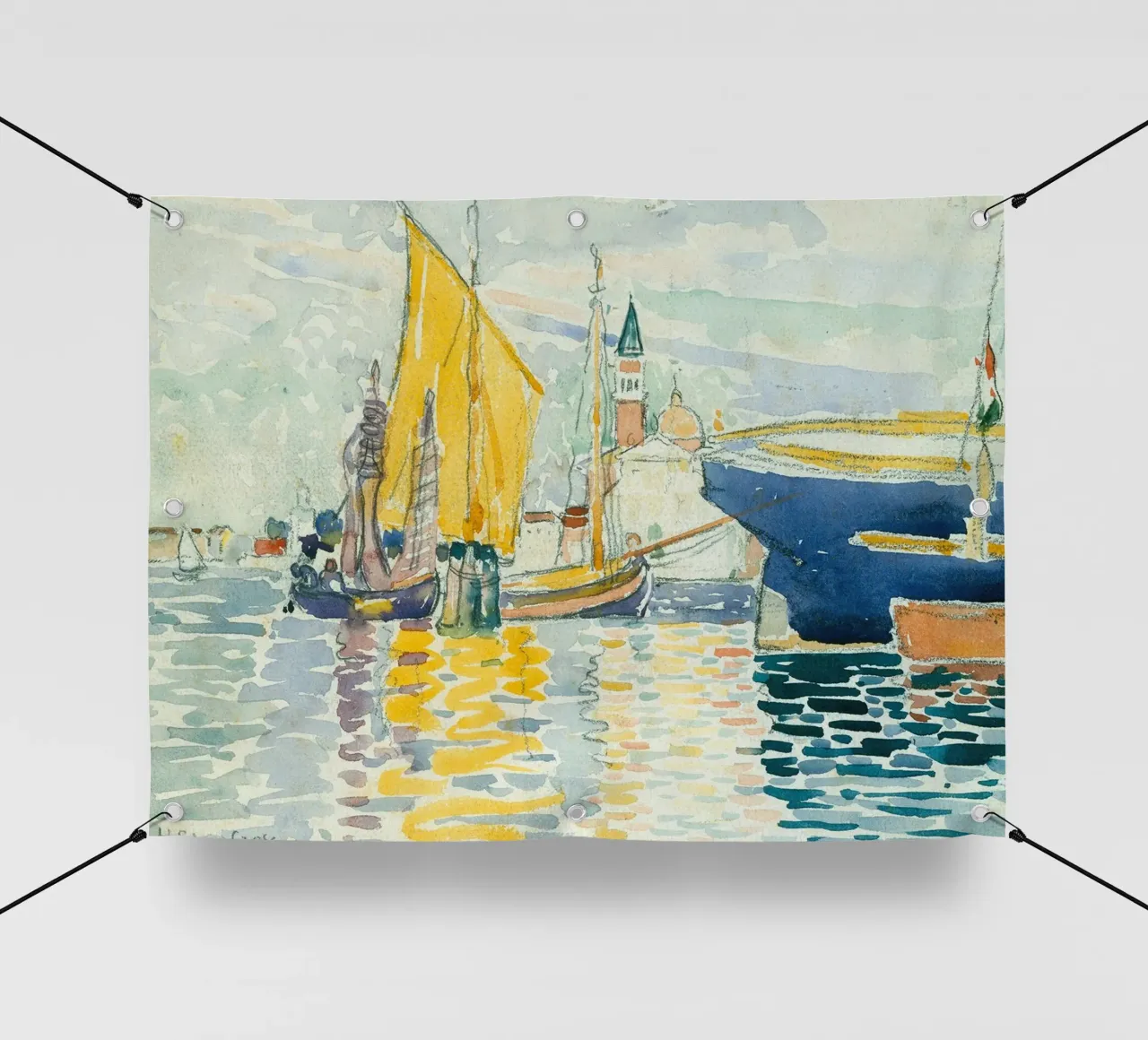 Venice - The Giudecca, 1903 telo in pvc da Olivia