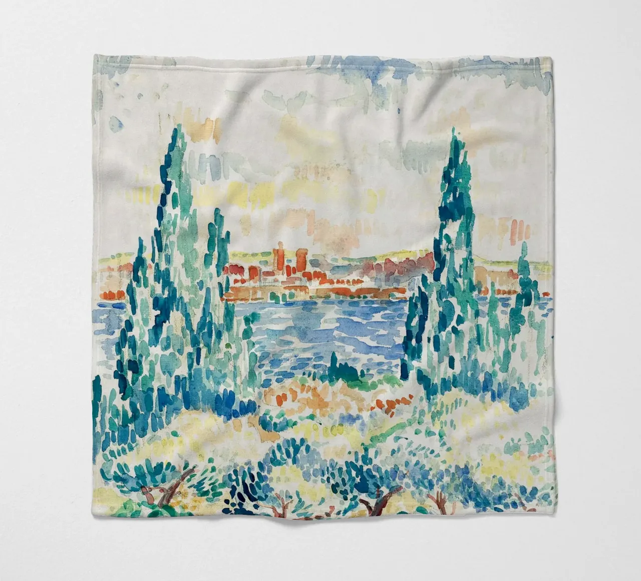 Antibes coperta in pile da Olivia