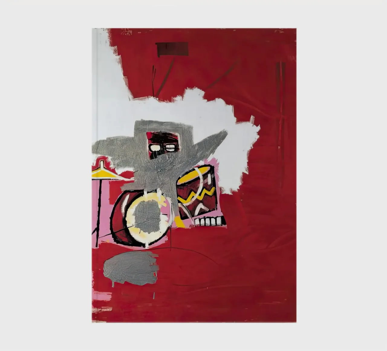 Cows over Vitebsk Basquiat notebook by Palletolate