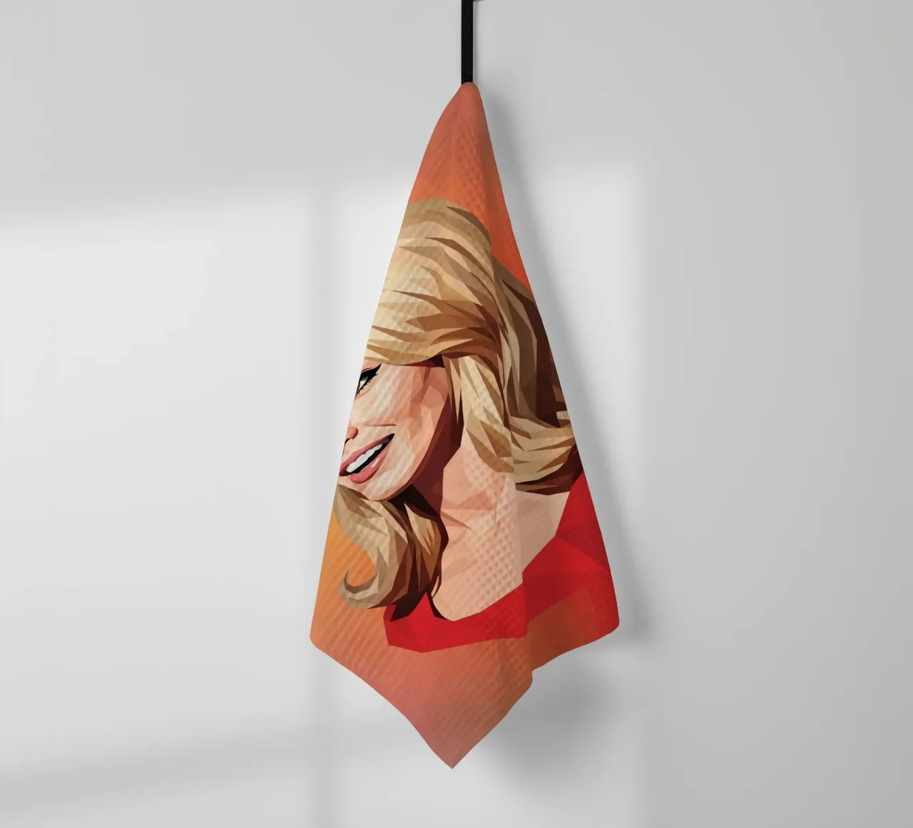 Sharon Tate Lowpoly canovaccio da cucina da Low Profile