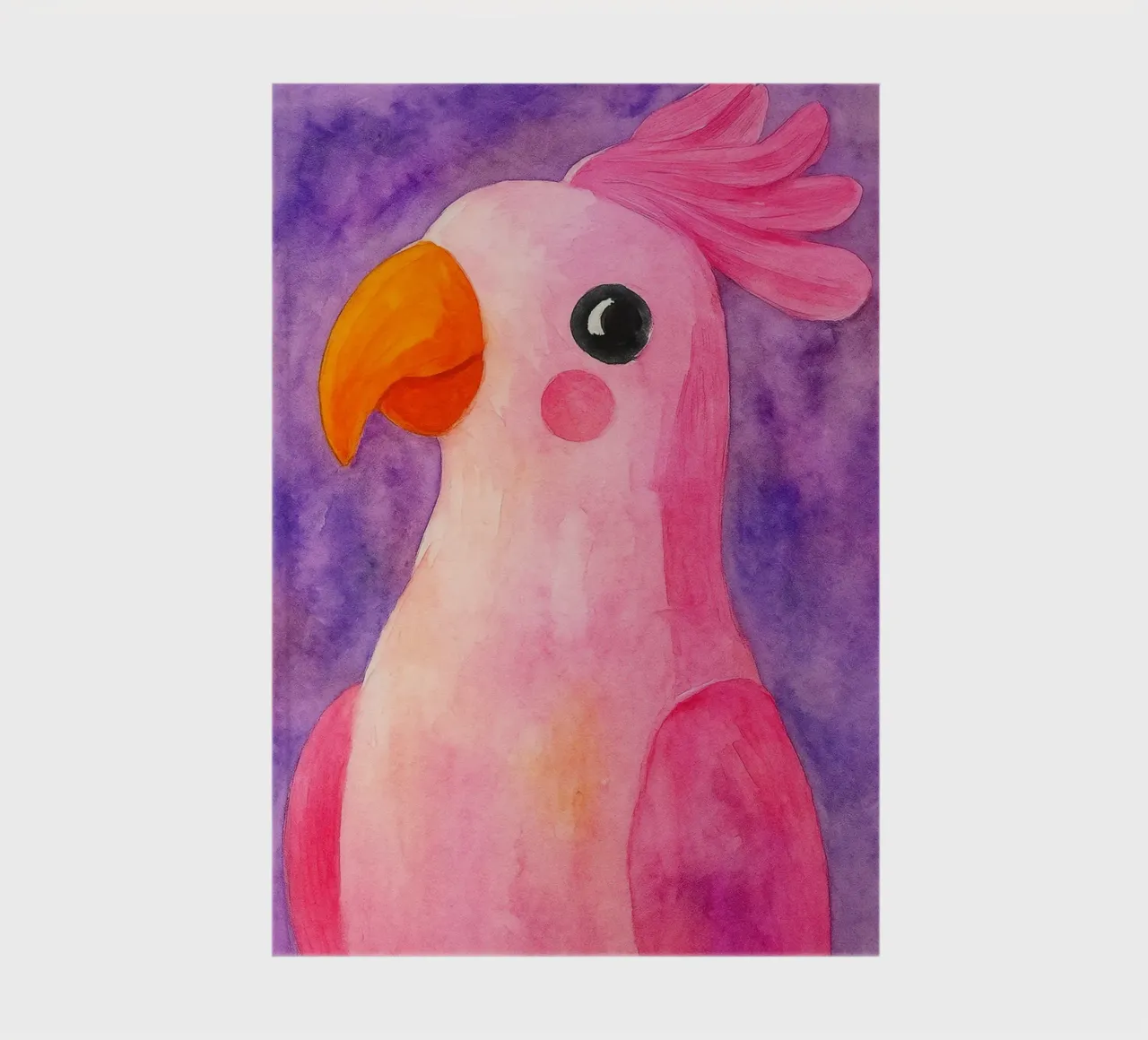 parrot abstract drawing notebook by bougenfille