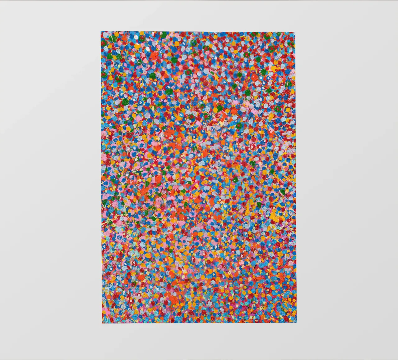 Damien HIrst Dot Color 4 pellicola backlit da Palletolate