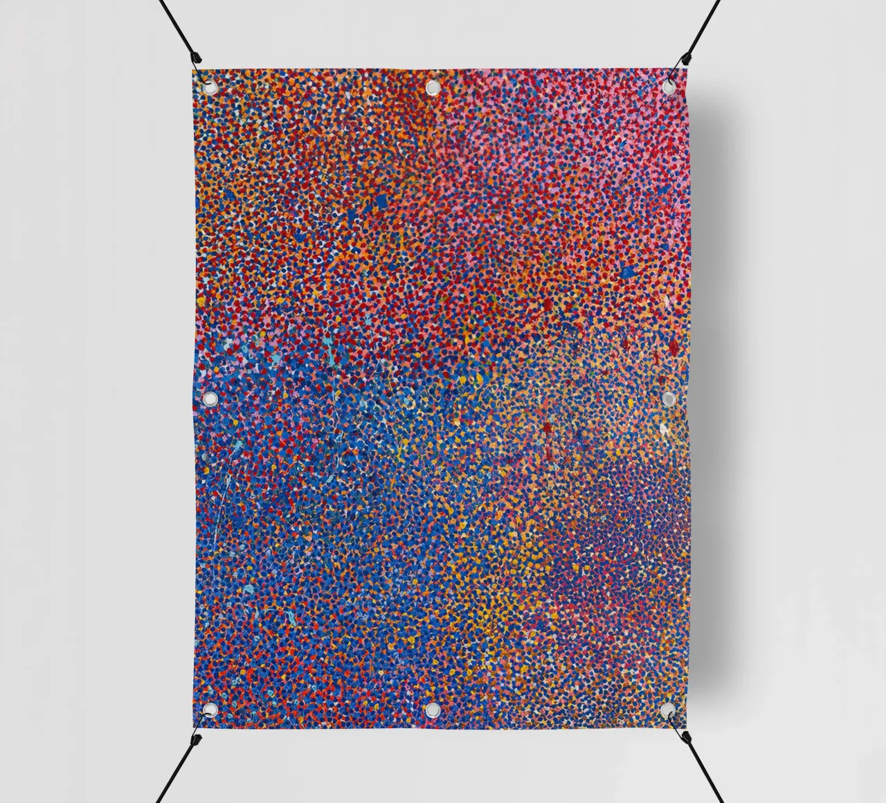 Damien HIrst Dot Color 3 telo in pvc da Palletolate