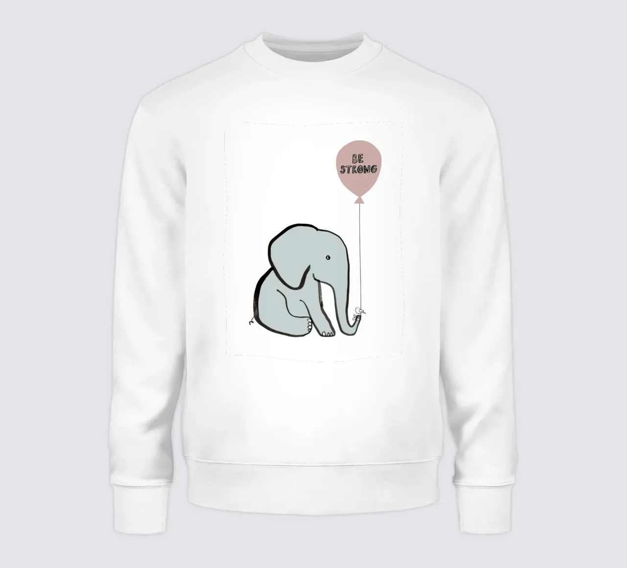 Be Strong Elephant felpa da estelle bard