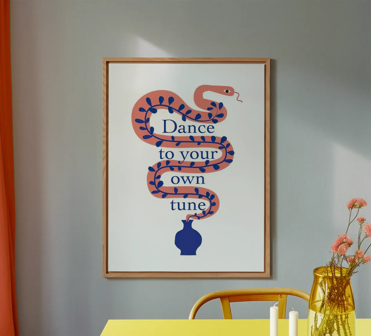 Dance To Your Own Tune alluminio dibond da estelle bard