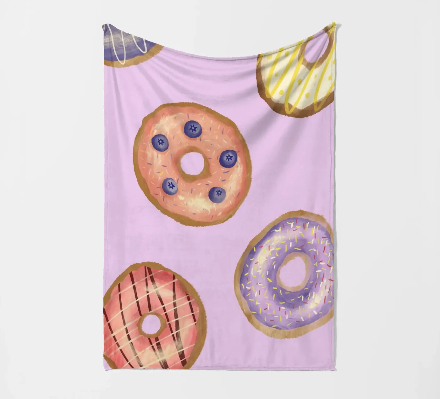 Donuts Fleecedecke von Studio Dolci