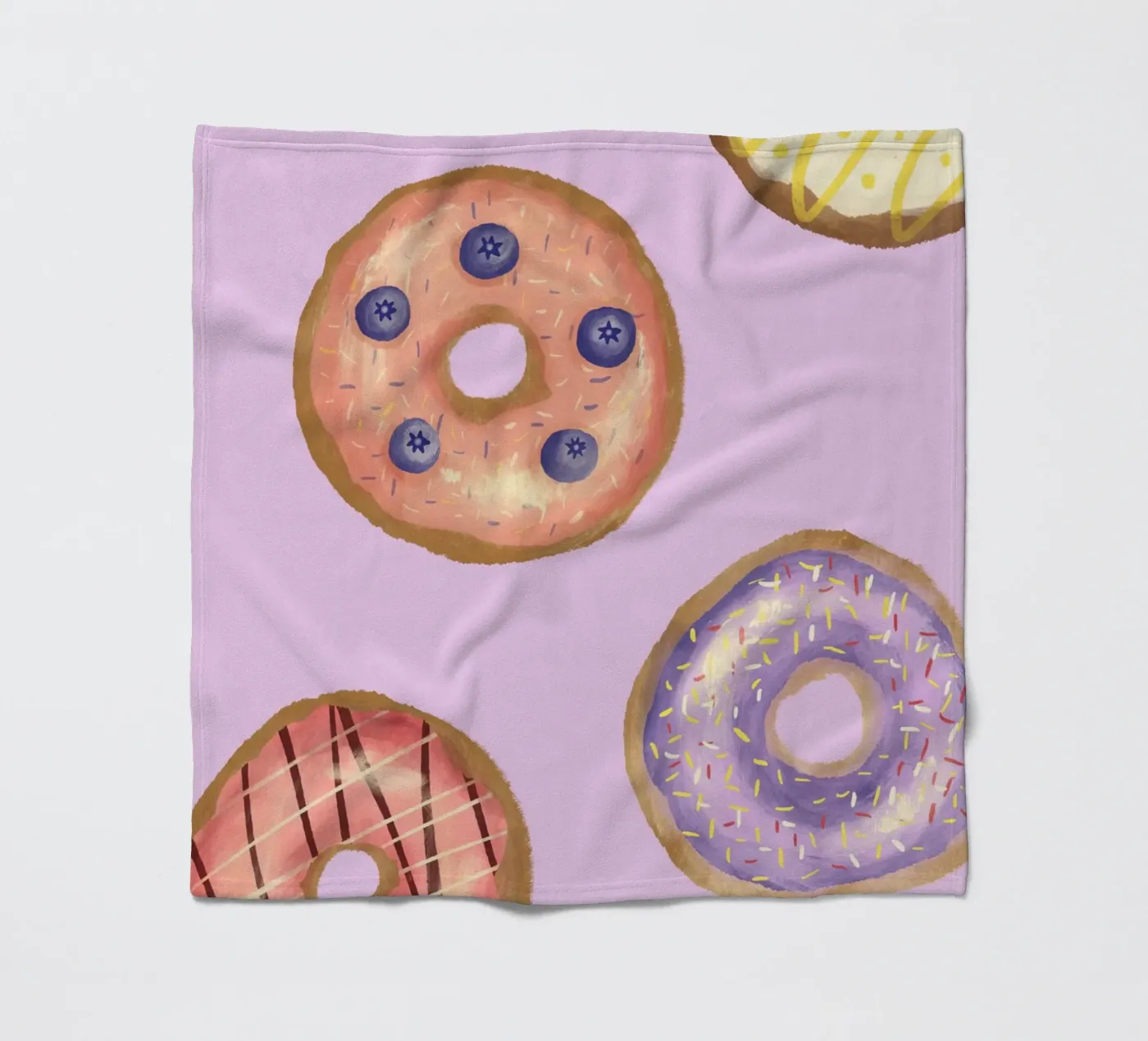 Donuts Fleecedecke von Studio Dolci