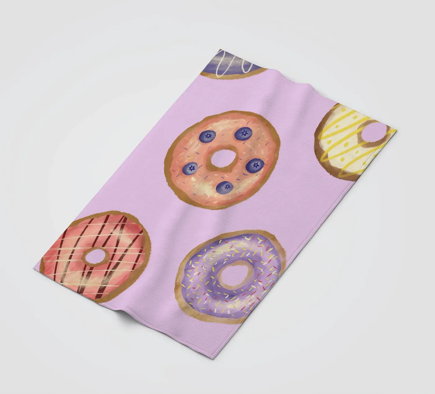 Donuts Fleecedecke von Studio Dolci