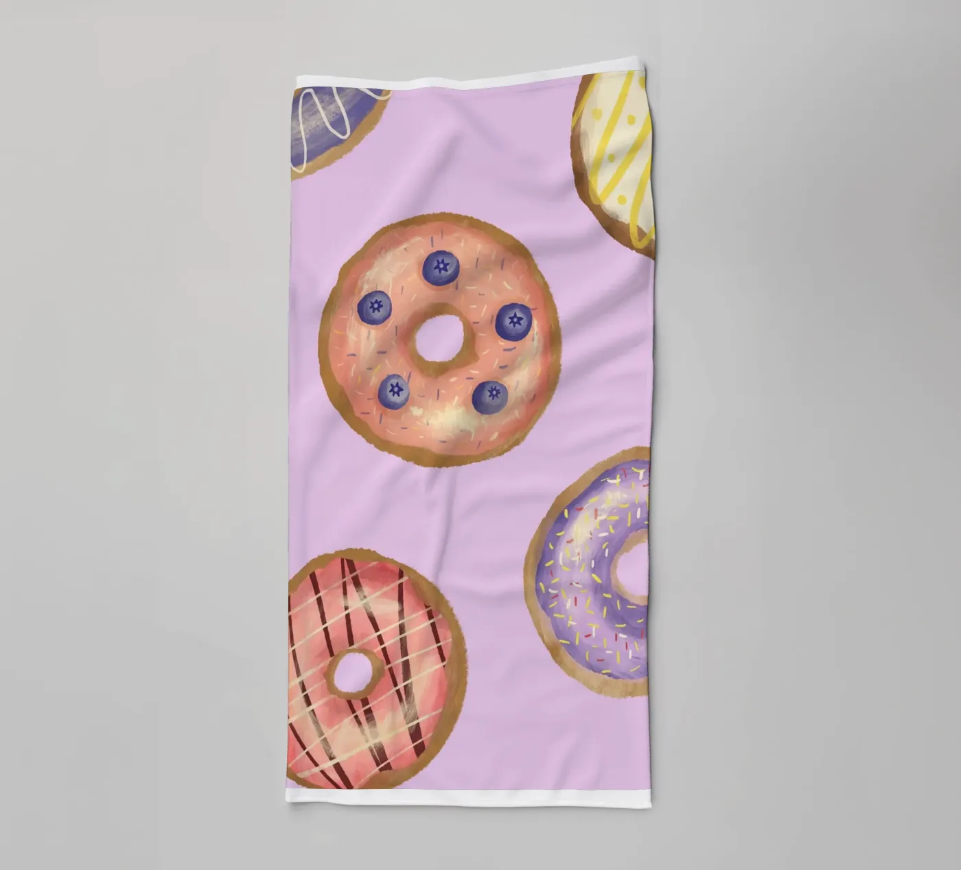 Donuts badhanddoek van Studio Dolci