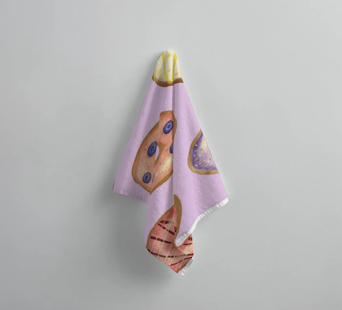 Donuts badhanddoek van Studio Dolci