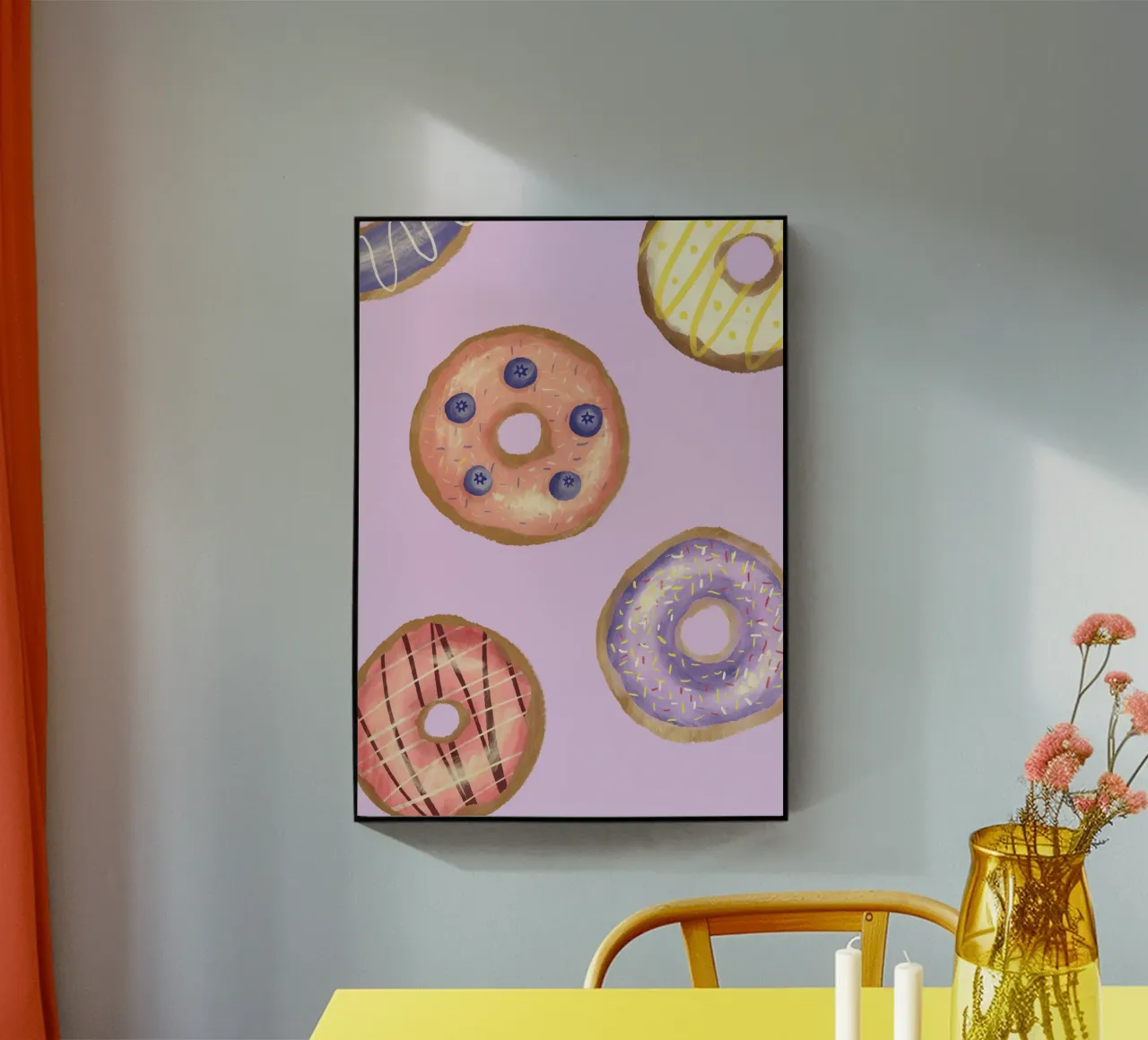 Donuts plexiglass da Studio Dolci