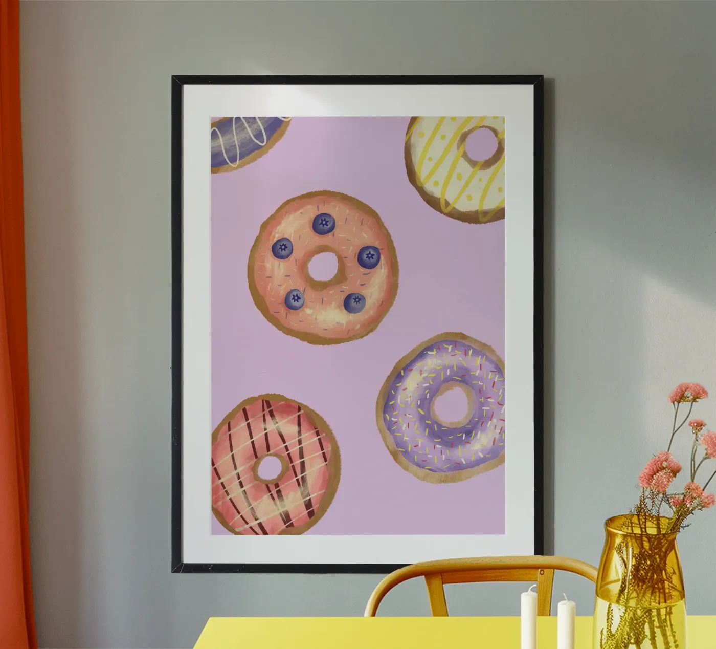 Donuts poster by Studio Dolci