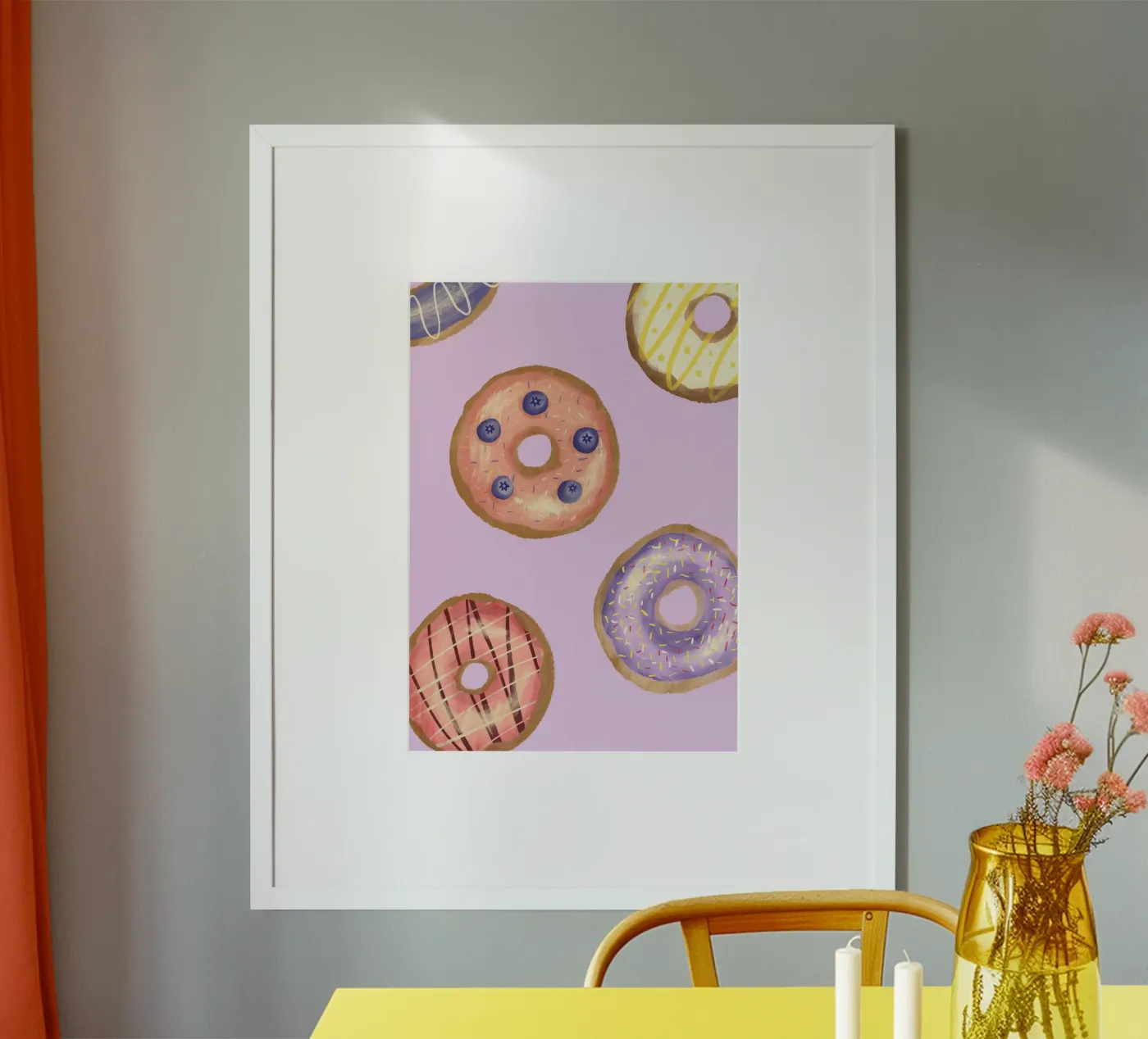 Donuts poster by Studio Dolci