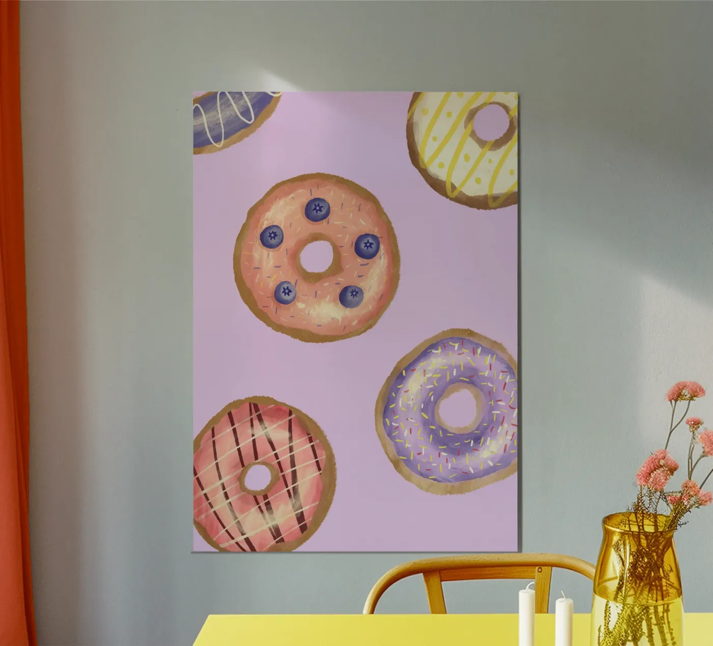 Donuts poster by Studio Dolci
