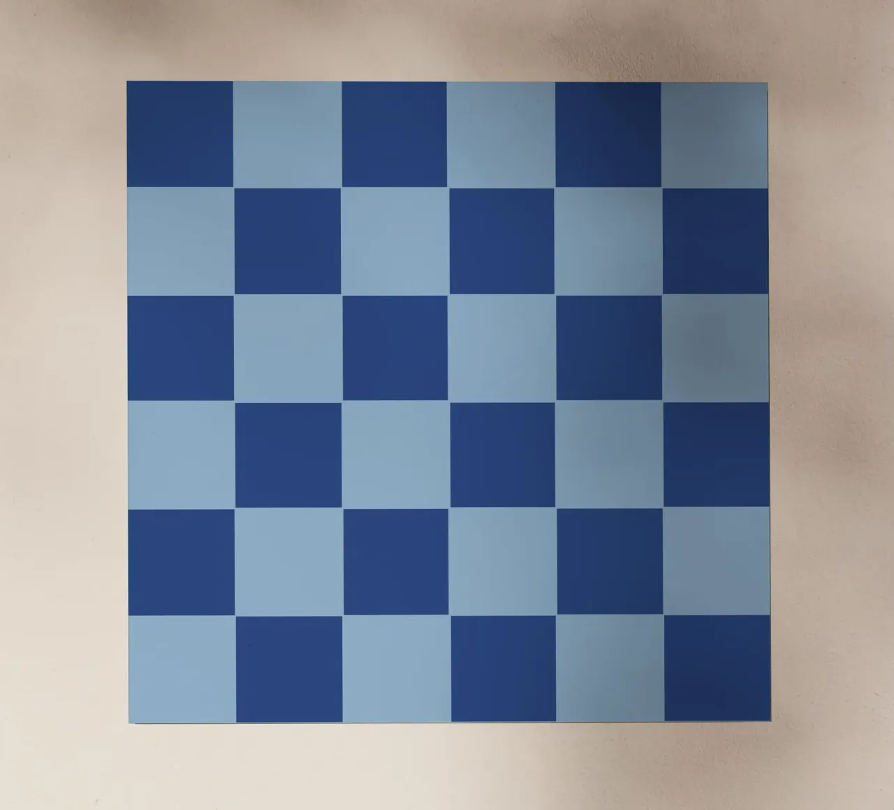 Blue bold eclectic checks pellicola backlit da TijanaArtStudio88