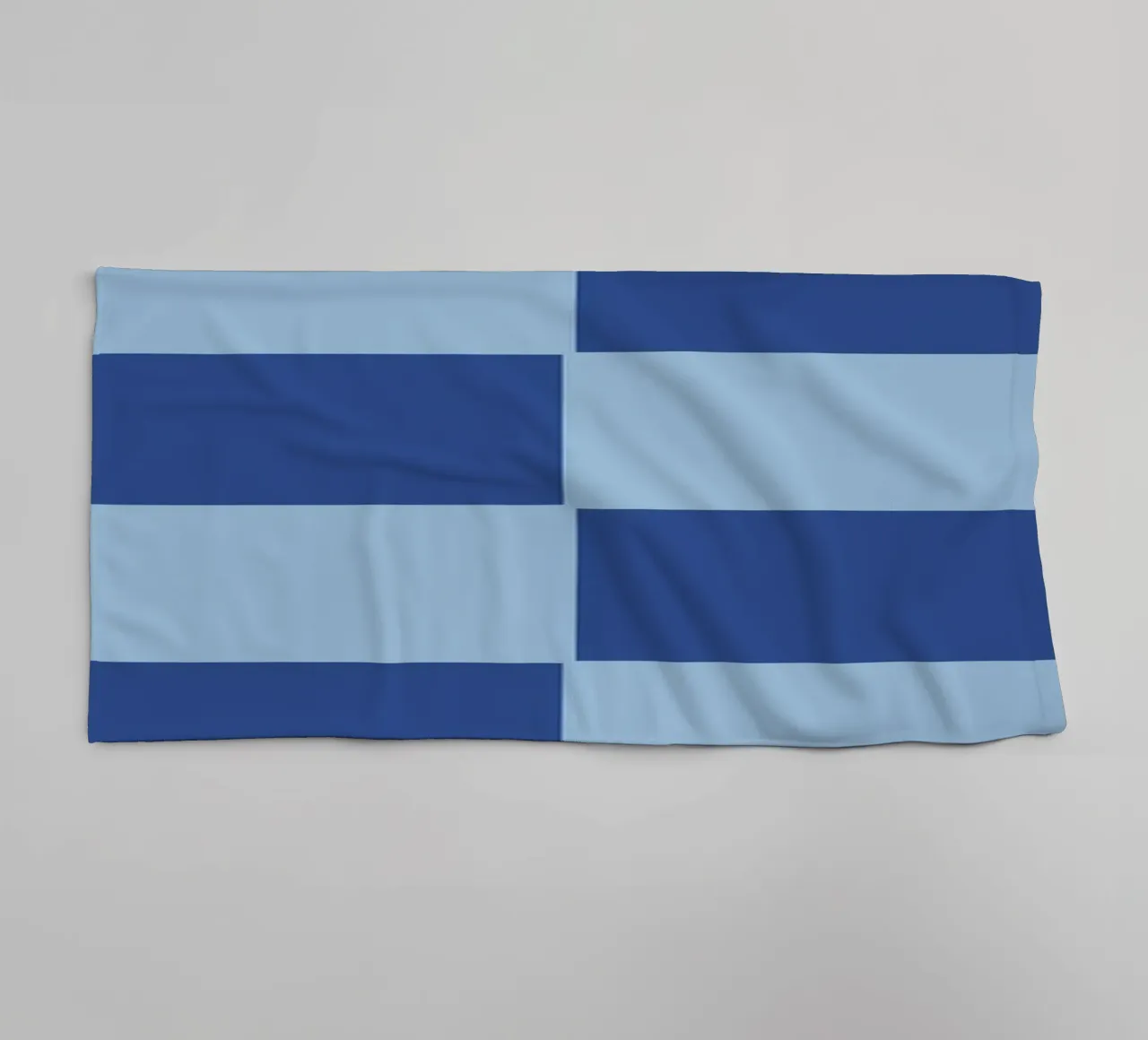 Blue bold eclectic checks asciugamano da bagno da TijanaArtStudio88