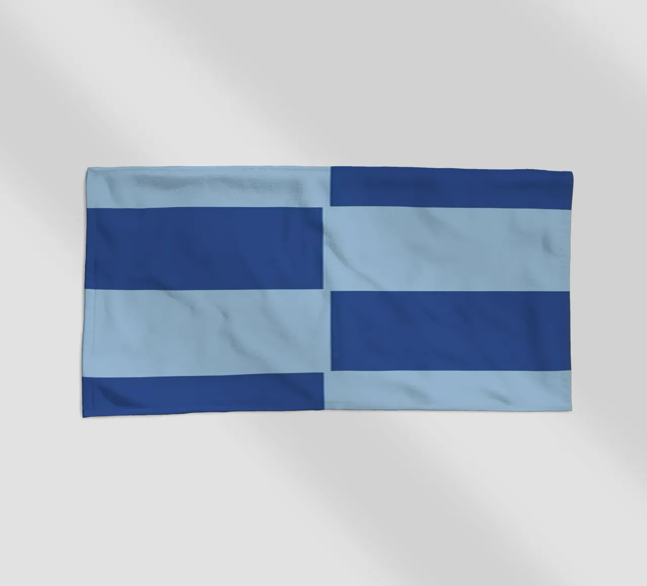 Blue bold eclectic checks telo mare da TijanaArtStudio88