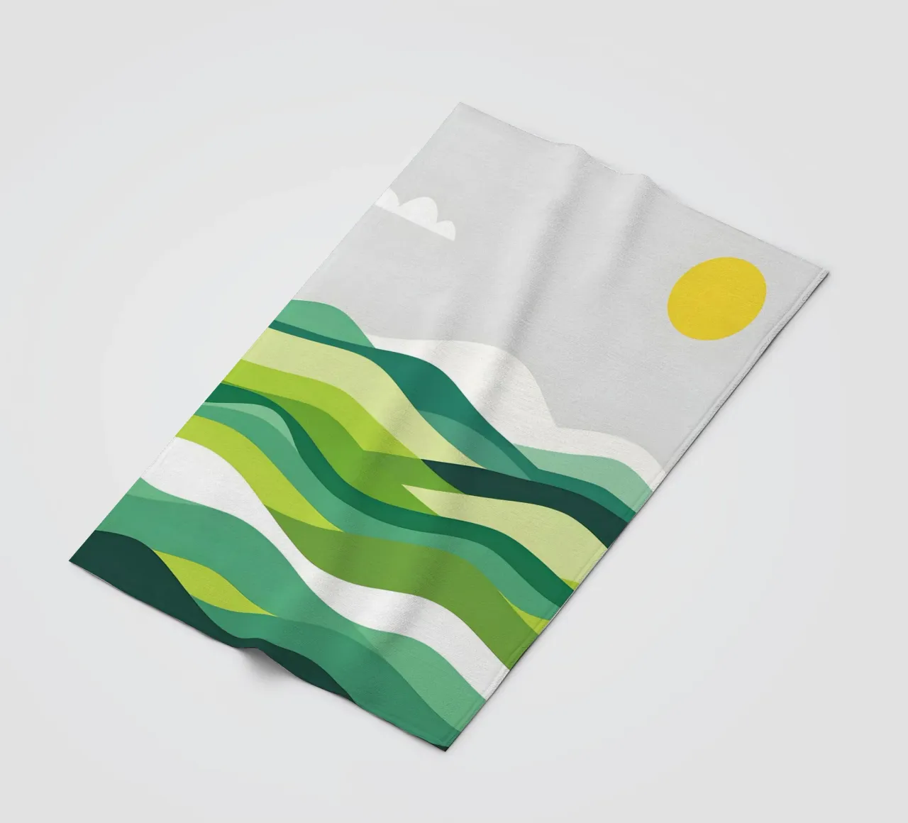 Colline di orizzonte stratificate coperta in pile da LIFESTYLE OBJECTS
