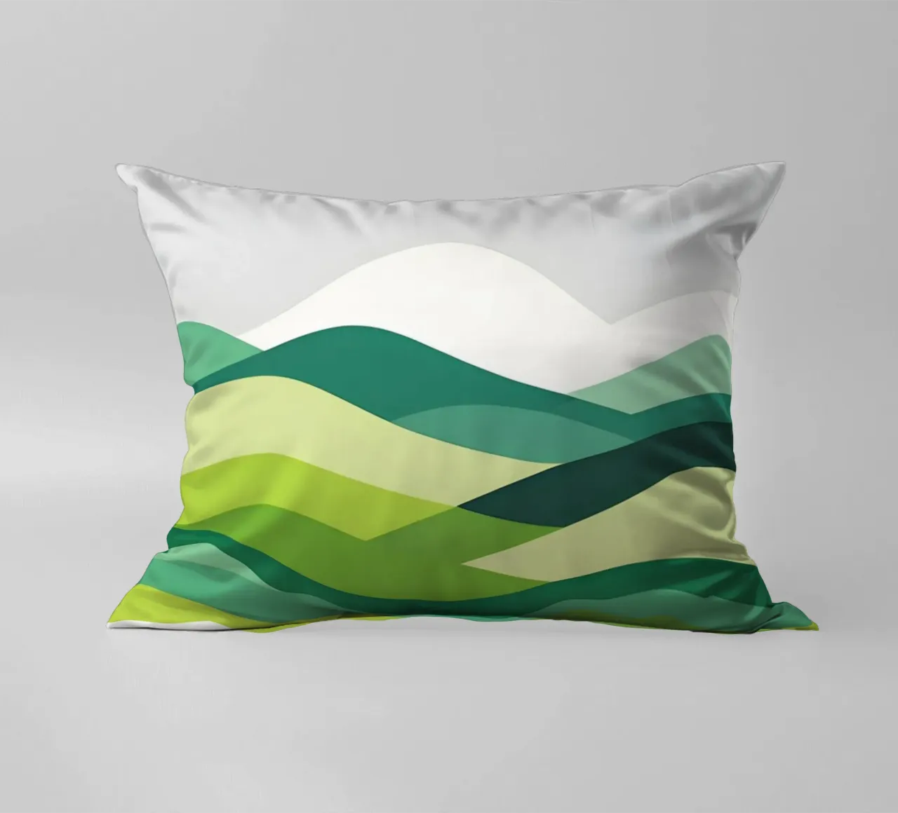 Colline di orizzonte stratificate cuscino da LIFESTYLE OBJECTS