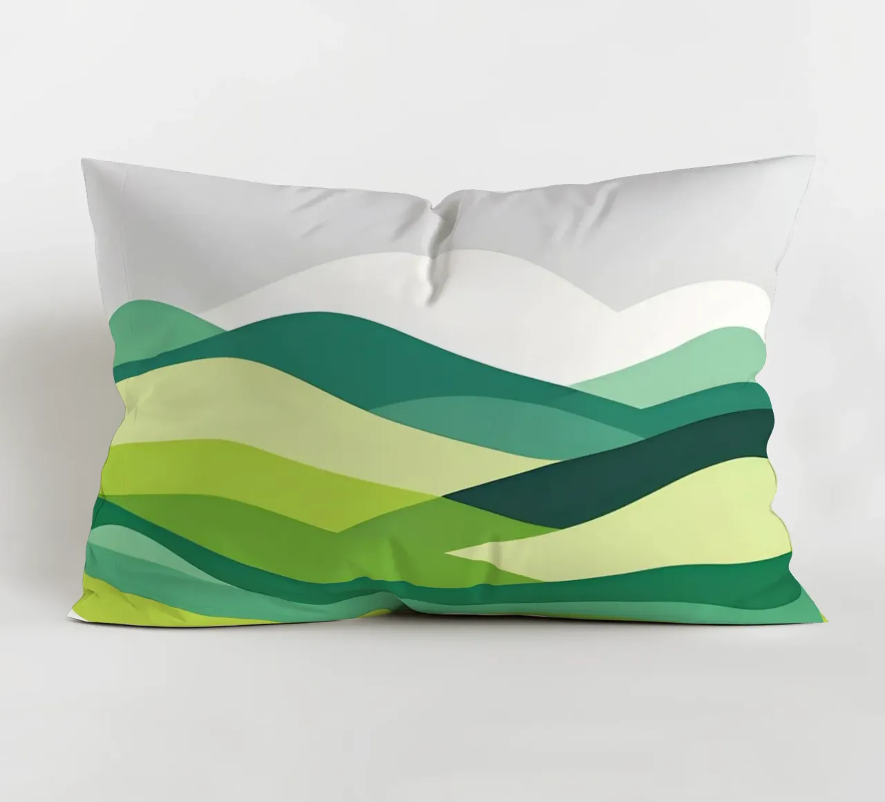 Colline di orizzonte stratificate cuscino da LIFESTYLE OBJECTS
