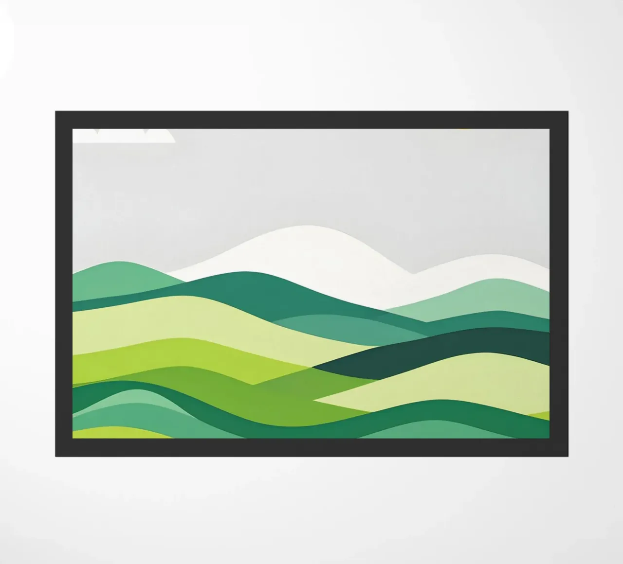 Colline di orizzonte stratificate zerbino da LIFESTYLE OBJECTS