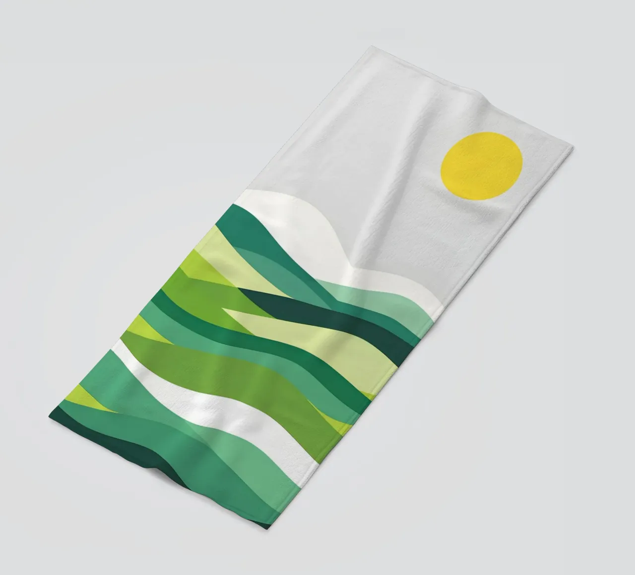 Colline di orizzonte stratificate telo mare da LIFESTYLE OBJECTS