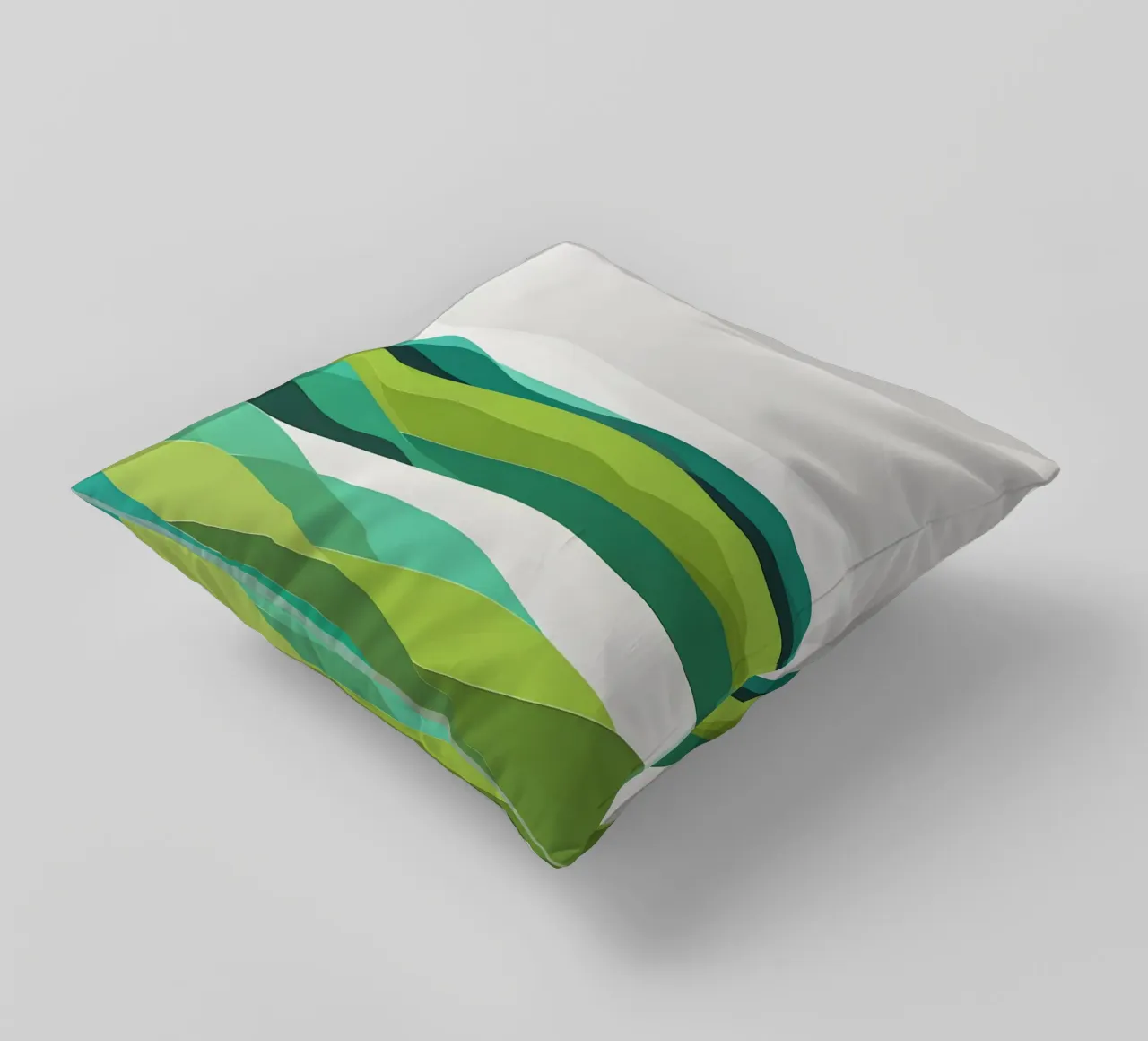 Colline di orizzonte stratificate cuscino da LIFESTYLE OBJECTS