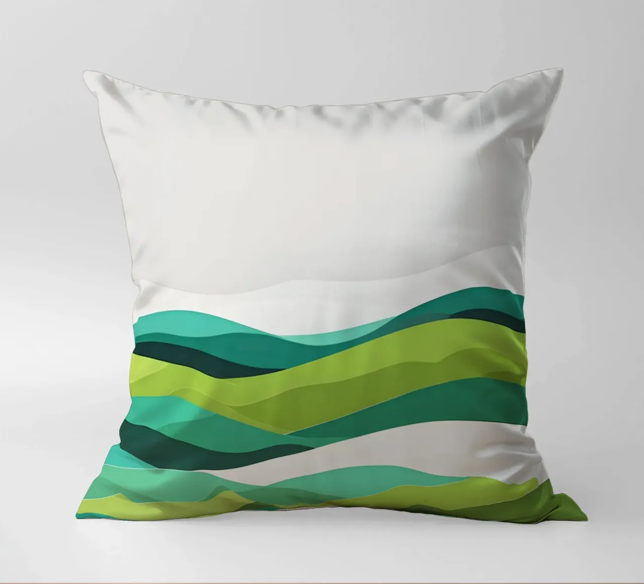 Colline di orizzonte stratificate cuscino da LIFESTYLE OBJECTS
